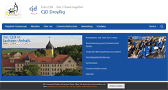 Desktop Screenshot of cjd-droyssig.de