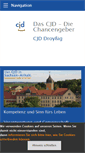 Mobile Screenshot of cjd-droyssig.de